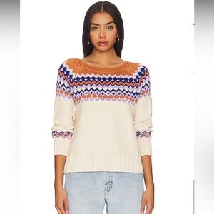 525 America Jen Fair Isle Pullover Sweater - Size M